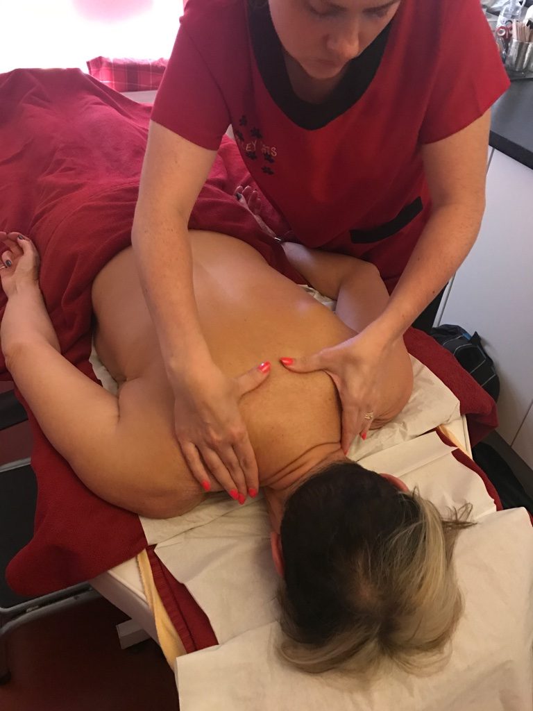 Female Back Massage